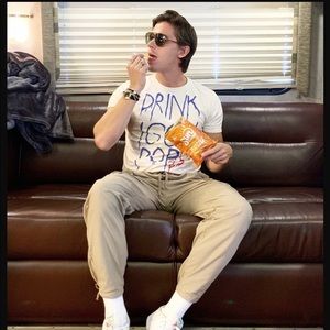 James Concannon “DRINK IGGY POP” shirt, brand new